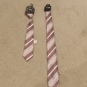 XMI Zip Boys Blue Pink Patterned & Stripes Youth/Men's Neck T…